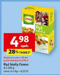 Auchan Ryż biały długi Cenos oferta