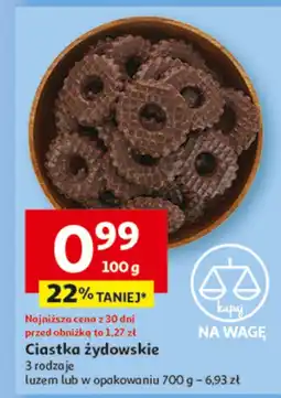 Auchan Ciastka żydowskie Auchan oferta