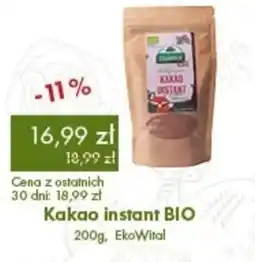 Organic Farma Zdrowia Kakao instant BIO EkoWital oferta