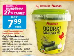 Auchan Ogórki małosolne Auchan oferta