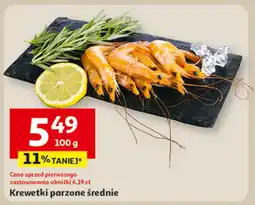 Auchan Krewetki parzone średnie Auchan oferta