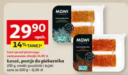 Auchan Łosoś, porcje do piekarnika Mowi oferta
