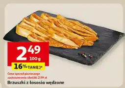 Auchan Brzuszki z łososia wędzone Auchan oferta