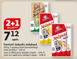 Auchan Parówki Jedynki Indykpol oferta