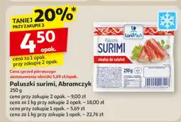 Auchan Paluszki surimi, Abramczyk LordFish oferta