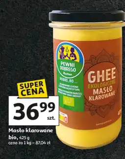 Auchan Masło klarowane Ghee bio Pewni Dobrego oferta