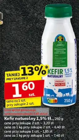 Auchan Kefir naturalny 1,5% Pewni Dobrego oferta