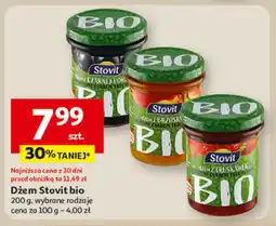 Auchan Dżem Stovit bio oferta