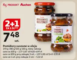 Auchan Pomidory suszone w oleju Auchan oferta