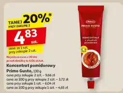 Auchan Koncentrat pomidorowy Primo Gusto oferta
