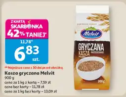 Auchan Kasza gryczana Melvit oferta