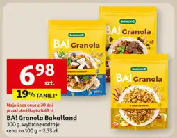 Auchan Granola BA! Bakalland oferta