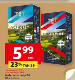 Auchan Herbata liściasta Tet British Empire oferta