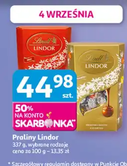 Auchan Praliny Lindor Lindt oferta