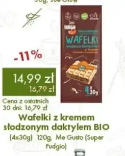 Organic Farma Zdrowia Wafelki z kremem słodzonym daktylem BIO oferta