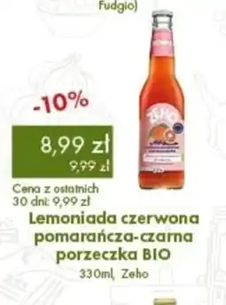 Organic Farma Zdrowia Lemoniada czerwona pomarańcza-czarna porzeczka BIO oferta