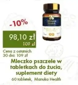 Organic Farma Zdrowia Mleczko pszczele w tabletkach do żucia, suplement diety oferta