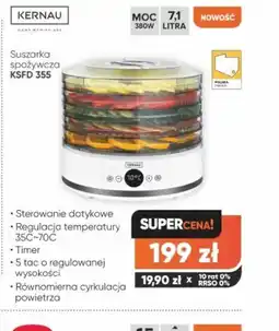 Max Elektro Suszarka spożywcza Kernau KSFD 355 oferta