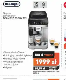Max Elektro Ekspres ciśnieniowy DeLonghi ECAM 290.85.SBX EX1 oferta