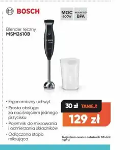 Max Elektro Blender ręczny Bosch MSM2610B oferta