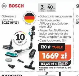 Max Elektro Odkurzacz pionowy Bosch BCS71HYG1 oferta