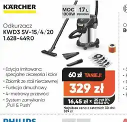 Max Elektro Odkurzacz Karcher KWD3 SV-15/4/20 oferta