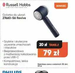 Max Elektro Golarka do ubrań Russell Hobbs 27660-56 Revive oferta