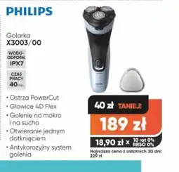 Max Elektro Golarka Philips X3003/00 oferta