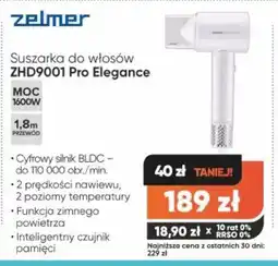 Max Elektro Suszarka do włosów Zelmer ZHD9001 Pro Elegance oferta