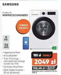 Max Elektro Pralka Samsung AI WW90CGC04DAEEO oferta