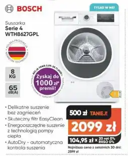 Max Elektro Suszarka Bosch Serie 4 WTH8627GPL oferta