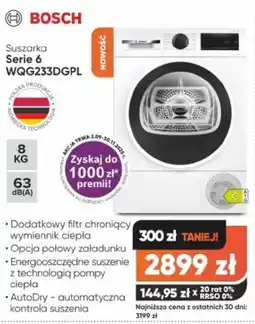 Max Elektro Suszarka Bosch Serie 6 WQG233DGPL oferta