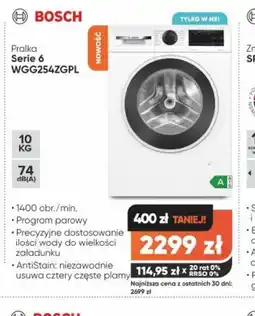 Max Elektro Pralka Bosch Serie 6 WGG254ZGPL oferta