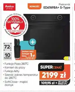 Max Elektro Piekarnik Amica ED6769BA+ S-Type oferta