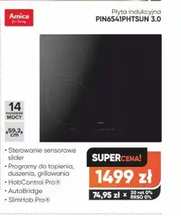 Max Elektro Płyta indukcyjna Amica PIN6541PHTSUN 3.0 oferta