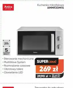 Max Elektro Kuchenka mikrofalowa Amica AMMF20M1S oferta