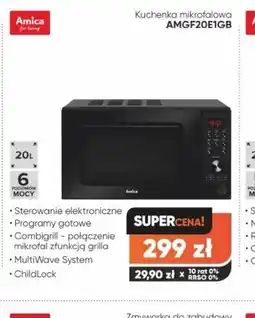 Max Elektro Kuchenka mikrofalowa Amica AMGF20E1GB oferta
