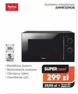 Max Elektro Kuchenka mikrofalowa Amica AMMF20M2B oferta