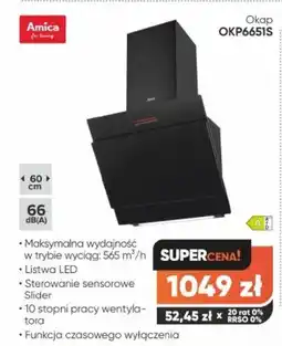 Max Elektro Okap Amica OKP6651S oferta