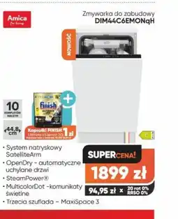 Max Elektro Zmywarka do zabudowy Amica DIM44C6EMONqH oferta