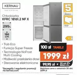 Max Elektro Chłodziarka Kernau KFRC 18161.2 NF X oferta