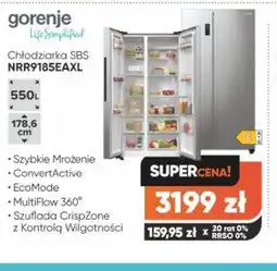 Max Elektro Chłodziarka SBS Gorenje NRR9185EAXL oferta