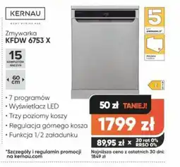 Max Elektro Zmywarka Kernau KFDW 6753 X oferta