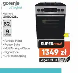 Max Elektro Kuchnia Gorenje GK5C42SJ oferta