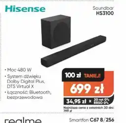 Max Elektro Soundbar Hisense HS3100 oferta
