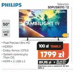 Max Elektro Telewizor Philips 50PUS8010/12 oferta