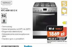 Max Elektro Kuchnia Kernau KFC 6081 GE CI X oferta