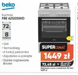 Max Elektro Kuchnia Beko FBE 62120SWD oferta