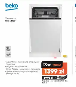 Max Elektro Zmywarka Beko DIS 46120 oferta