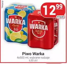 Delikatesy Sezam Piwo Warka oferta